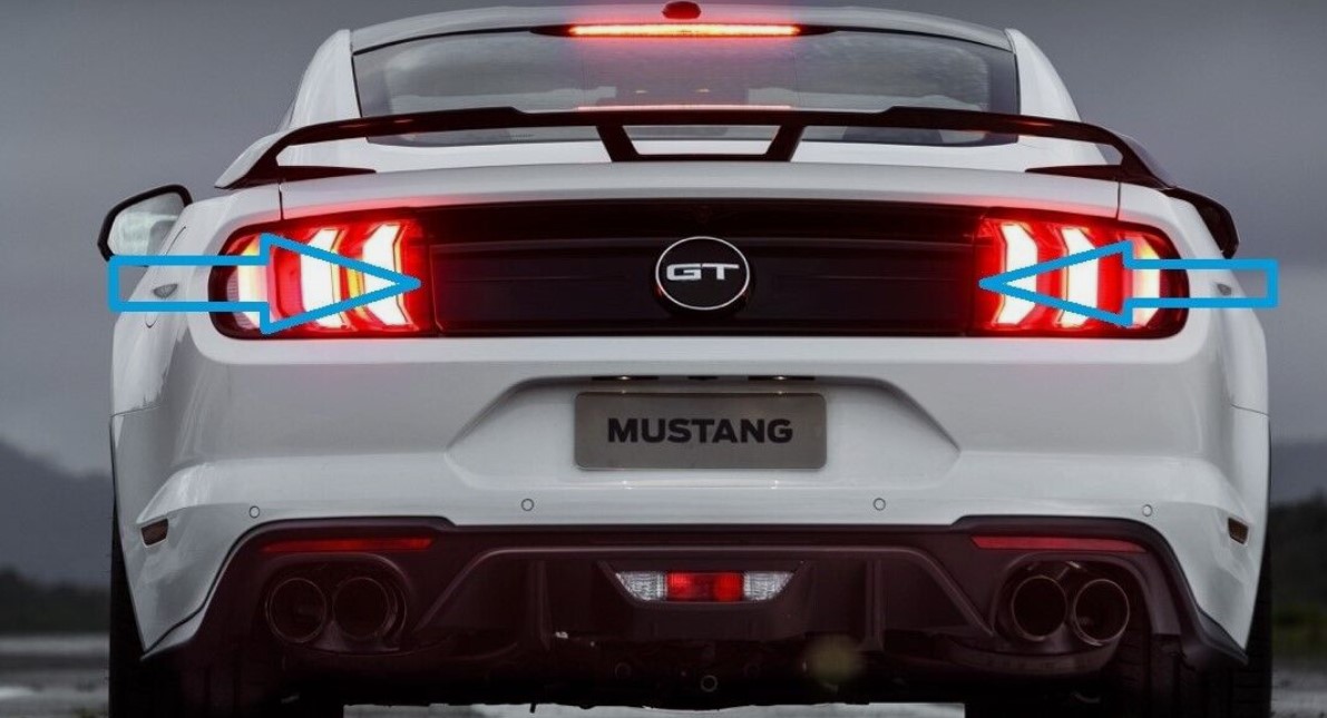 საბარგულის MUSTANG 2015-2022 GT გასაფორმებელი პლასმასი
